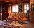 Living room in Villa Manousaki