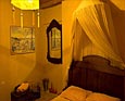 Bedroom detail in Villa Petritis