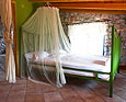 Bedroom detail in Zygardele Apartment